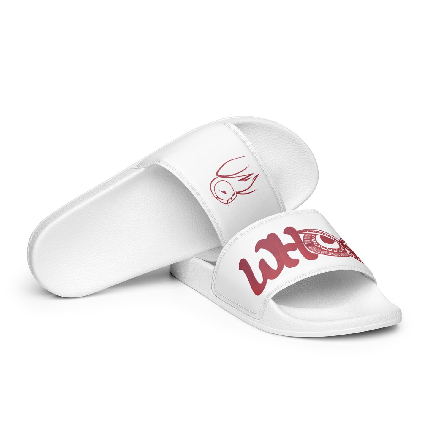 Men’s slides Red Whoo