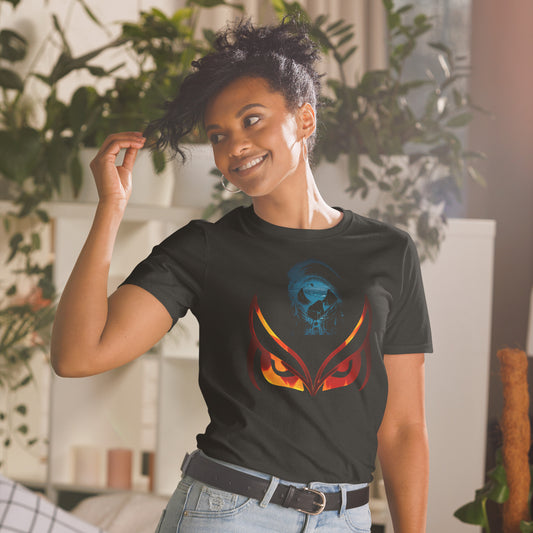 3rd eye Whoo Fire and Water Short-Sleeve Unisex T-Shirt