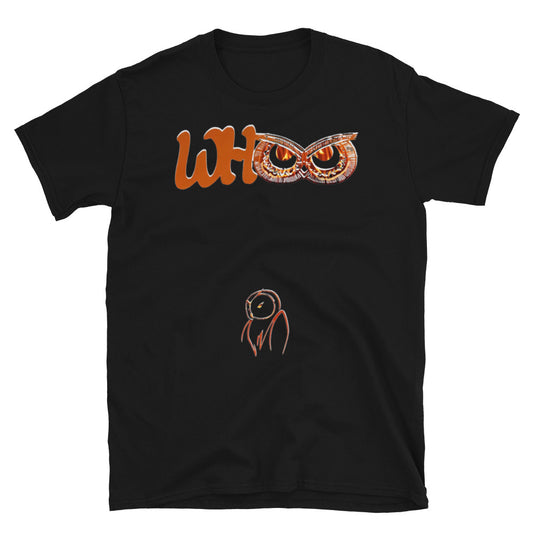 Short-Sleeve Unisex T-Shirt WHoo Pumpkin 2 Halloween