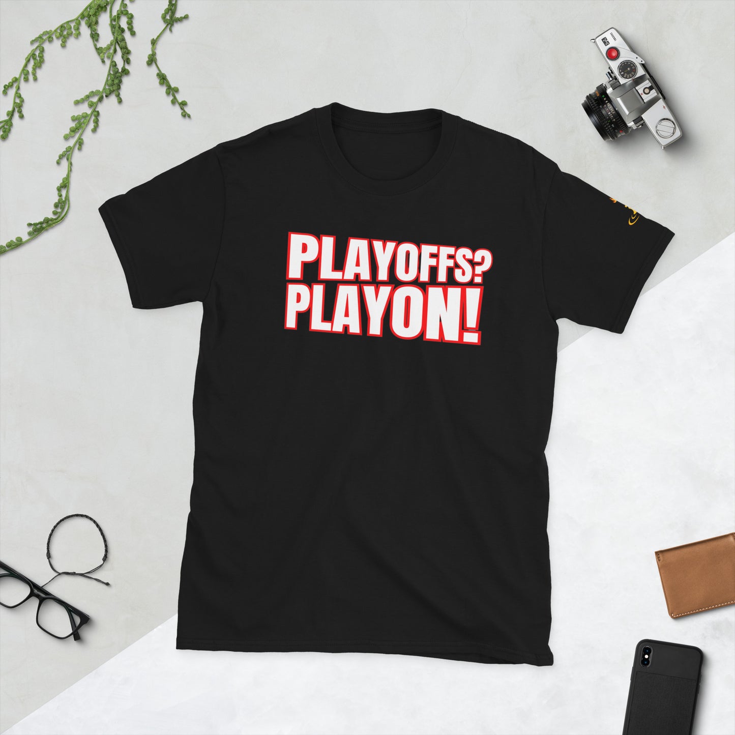 Short-Sleeve Unisex T-Shirt Playoffs Play on