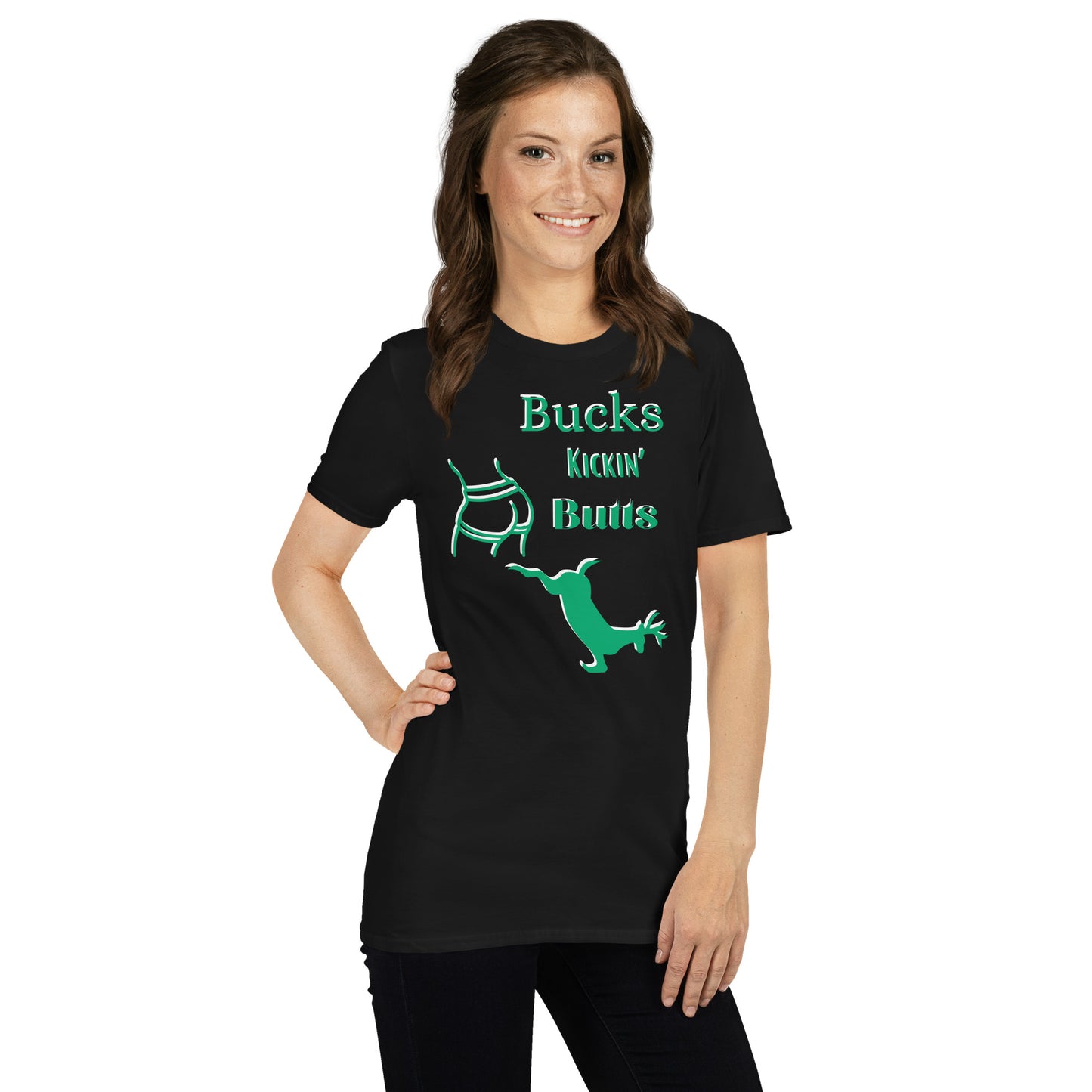 Bucks Kickin Butts Short-Sleeve Unisex T-Shirt