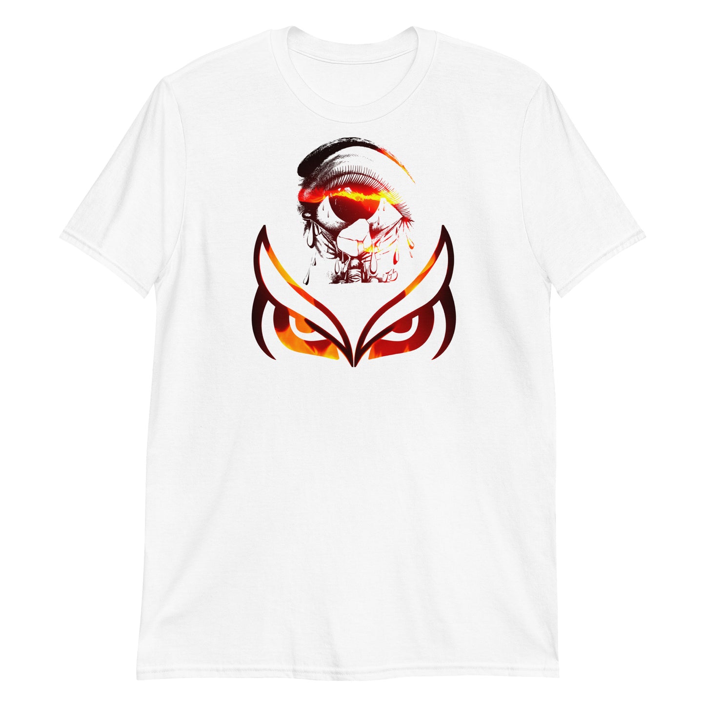 3rd eye fire enlarged Short-Sleeve Unisex T-Shirt