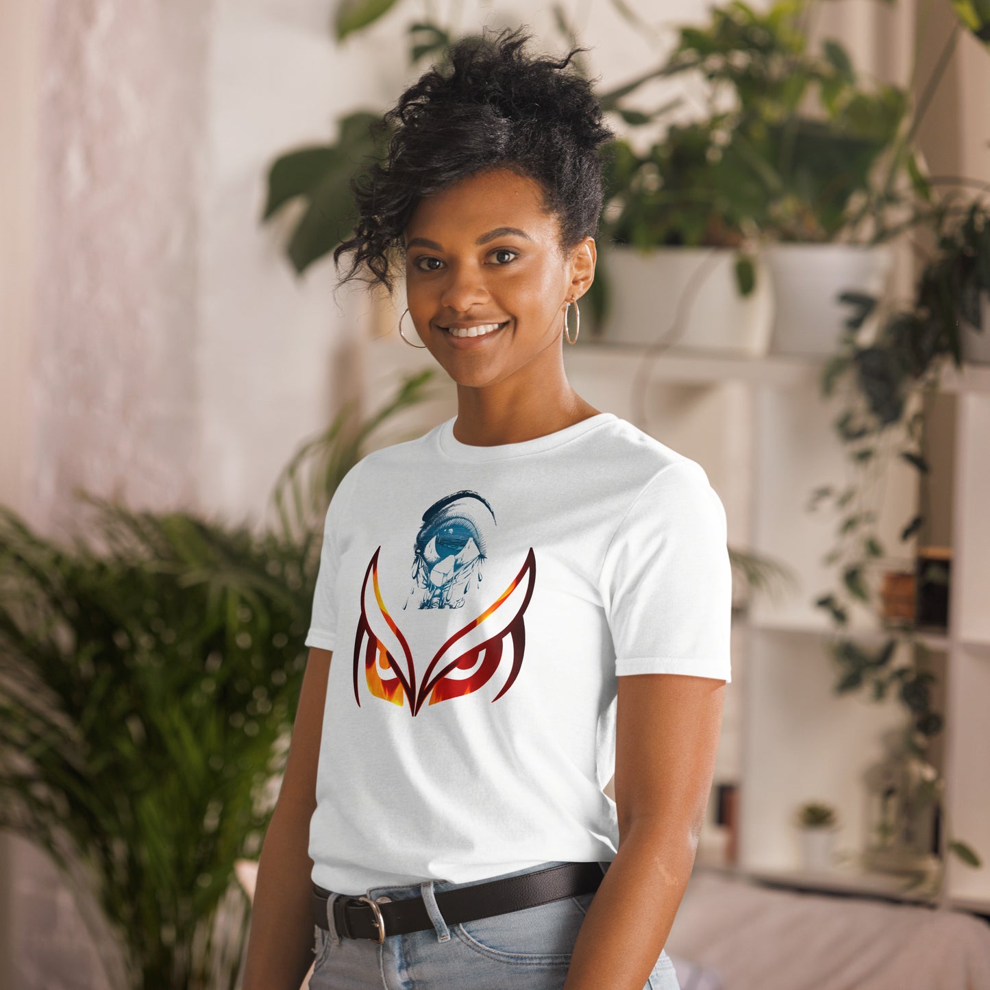 3rd eye Whoo Fire and Water Short-Sleeve Unisex T-Shirt