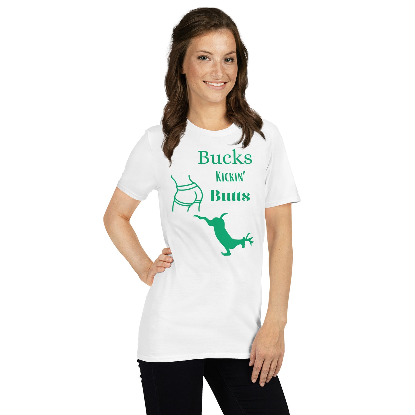 Bucks Kickin Butts Short-Sleeve Unisex T-Shirt