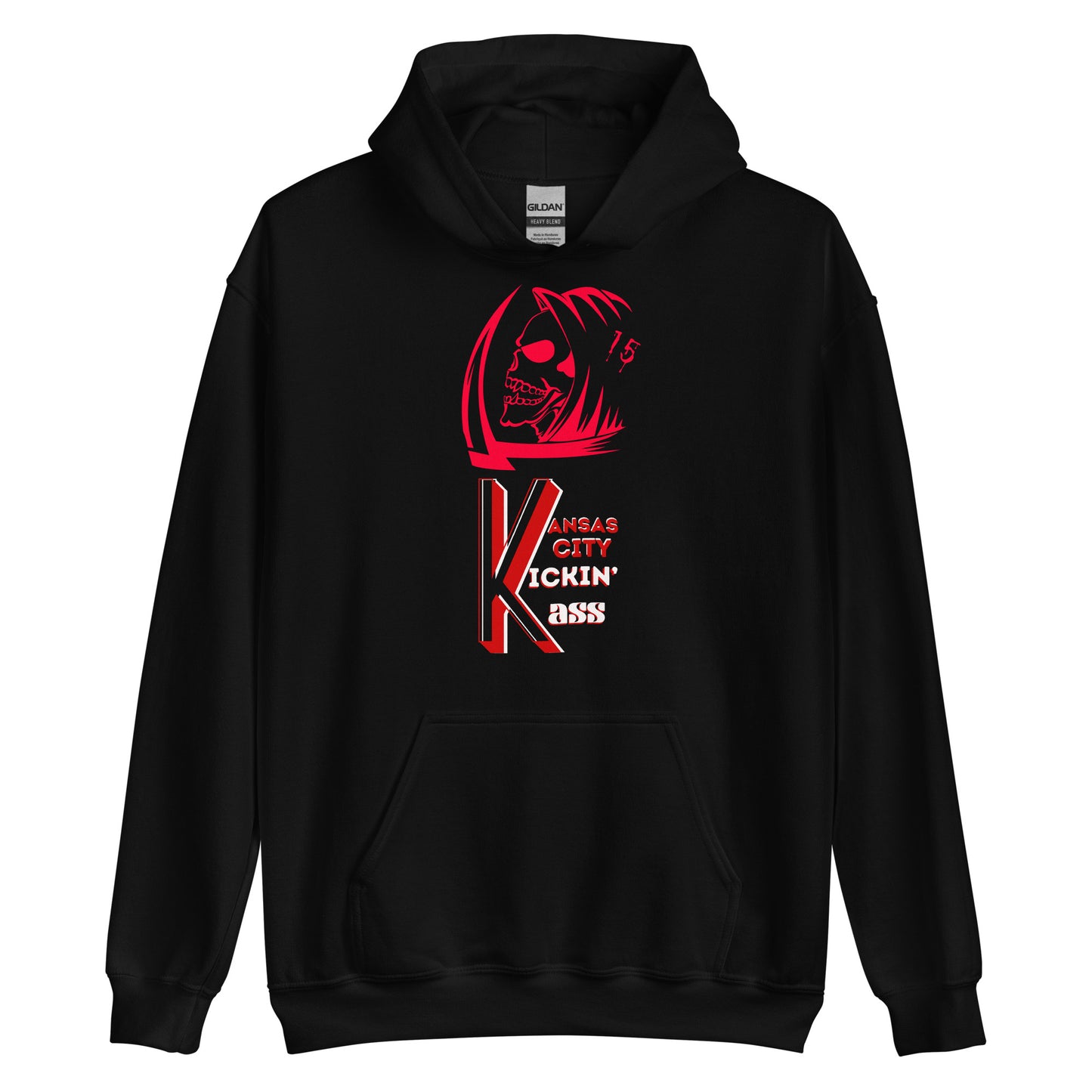 Unisex Hoodie KC Kickin' Ass  Grim Times 1