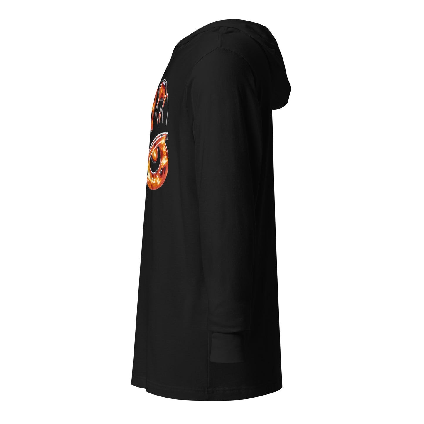 Hooded long-sleeve tee Fire WHoo 2.0