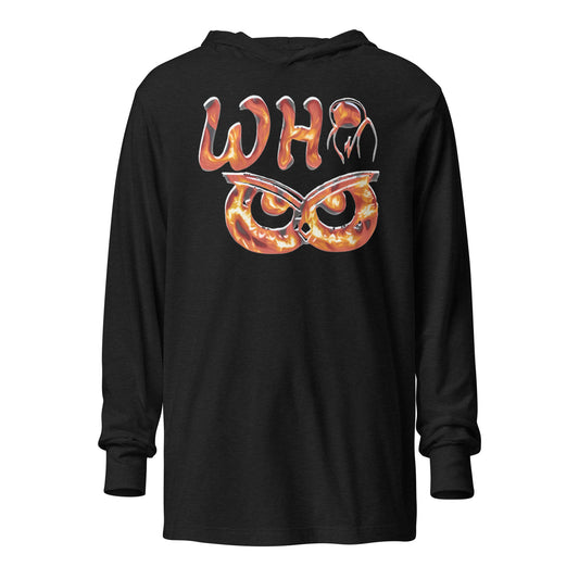 Hooded long-sleeve tee Fire WHoo 2.0