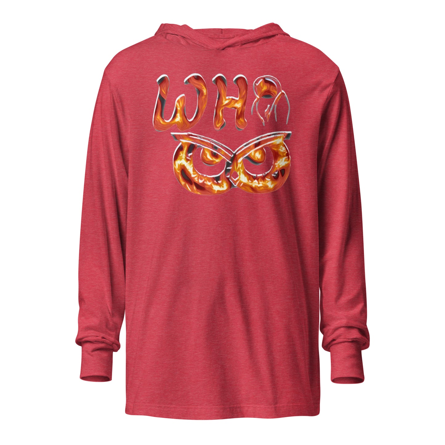 Hooded long-sleeve tee Fire WHoo 2.0