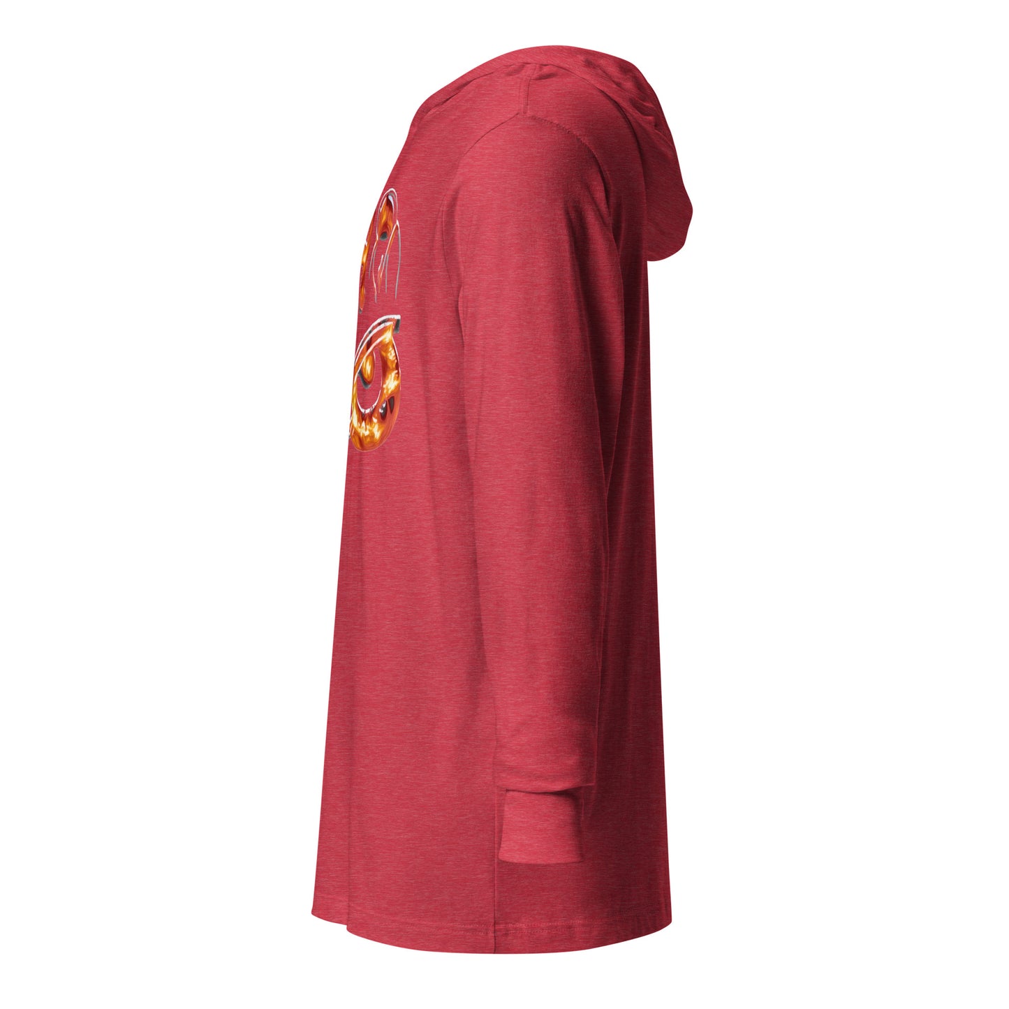 Hooded long-sleeve tee Fire WHoo 2.0