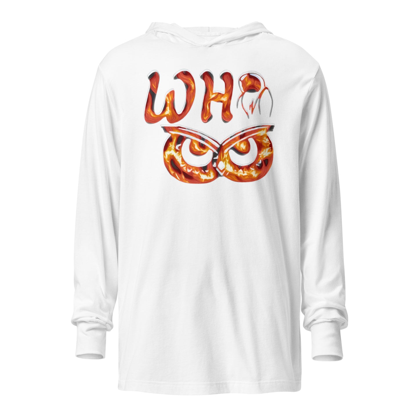 Hooded long-sleeve tee Fire WHoo 2.0