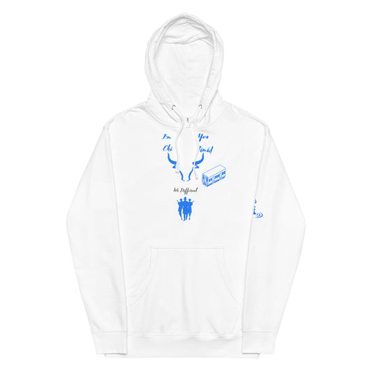 Unisex midweight hoodie Chi baby blue