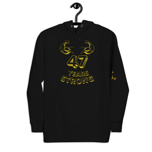 Unisex Hoodie 47 Years Strong