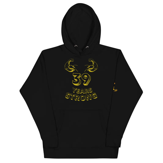 Unisex Hoodie 39 Years Strong