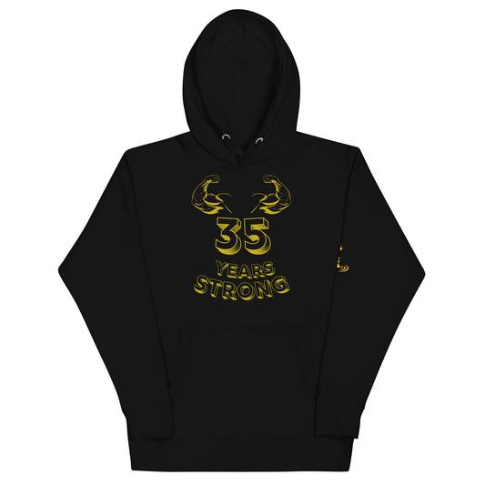 Unisex Hoodie 35 Years Strong