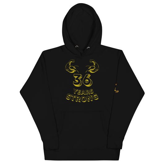 Unisex Hoodie 36 Years Strong