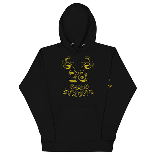 Unisex Hoodie 28 Years Strong