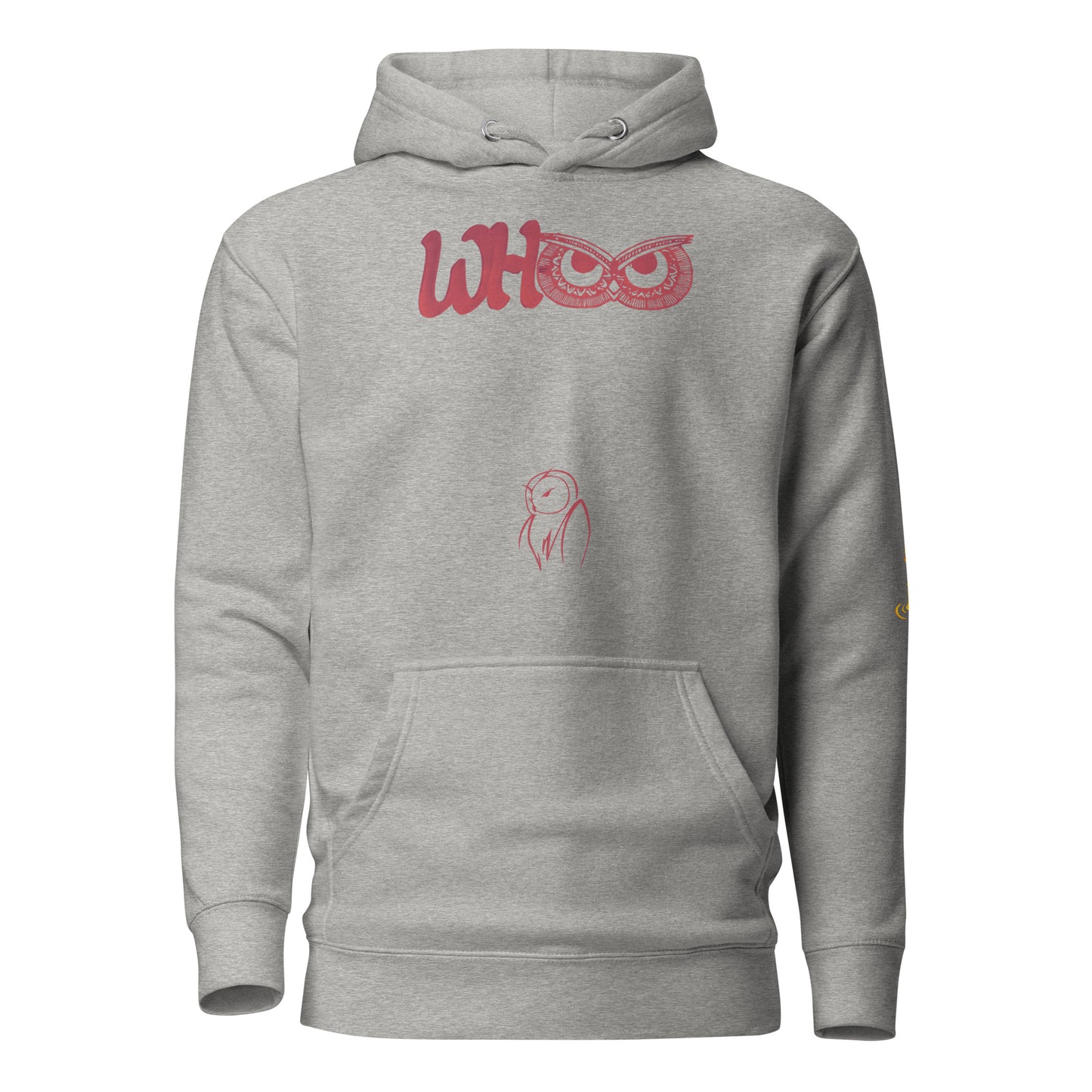 Unisex Hoodie WHoo Red