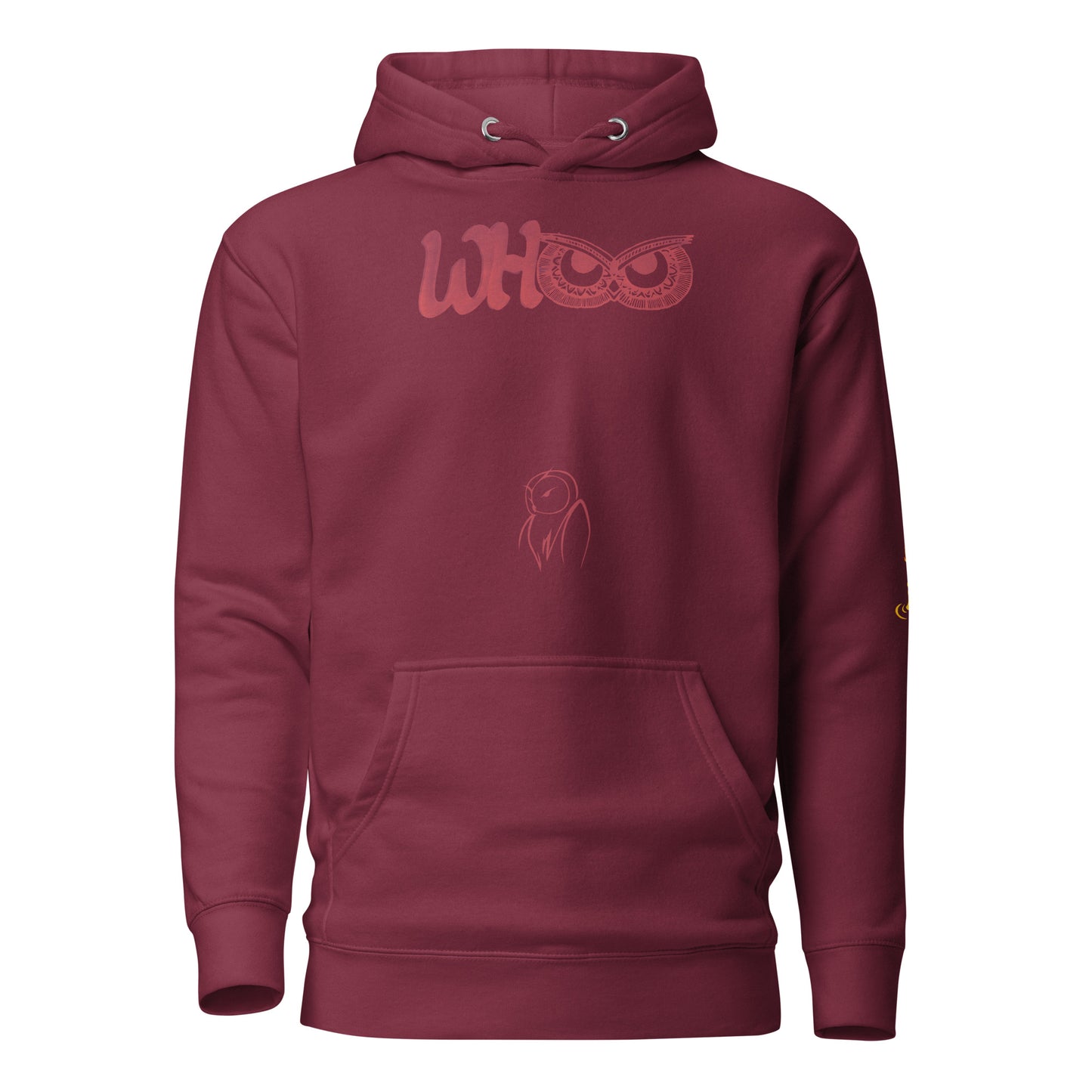 Unisex Hoodie WHoo Red