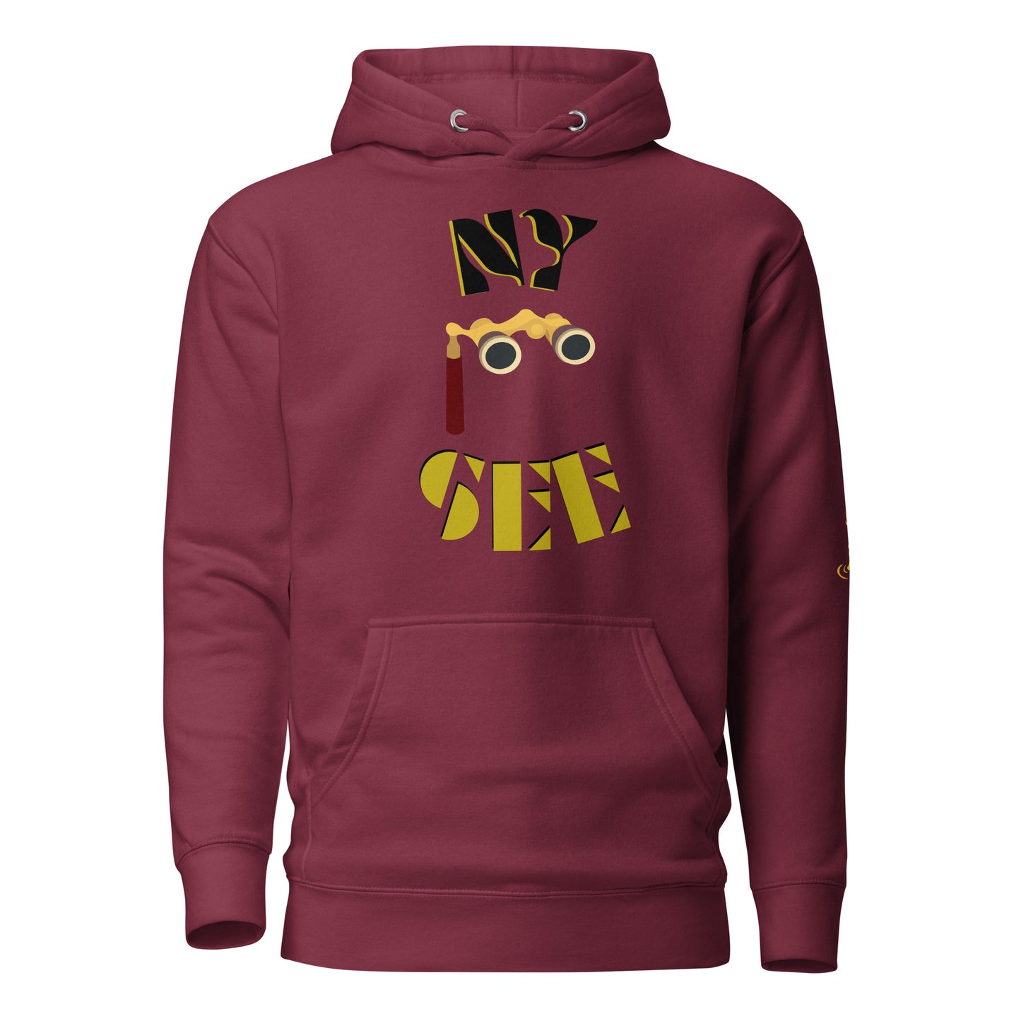 Unisex Hoodie NY See Binoculars