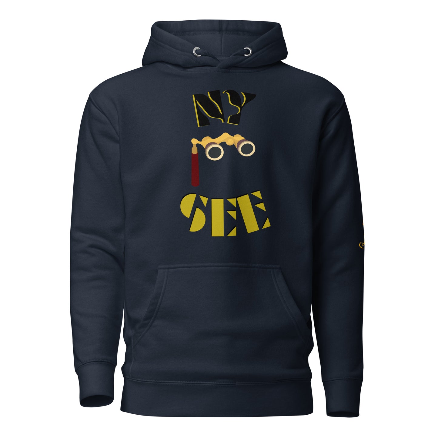 Unisex Hoodie NY See Binoculars