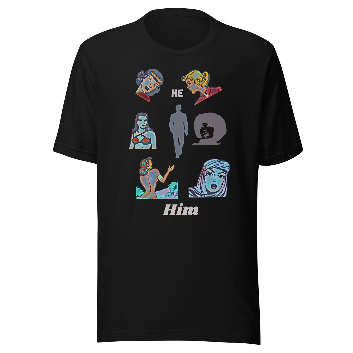 Unisex t-shirt He Him