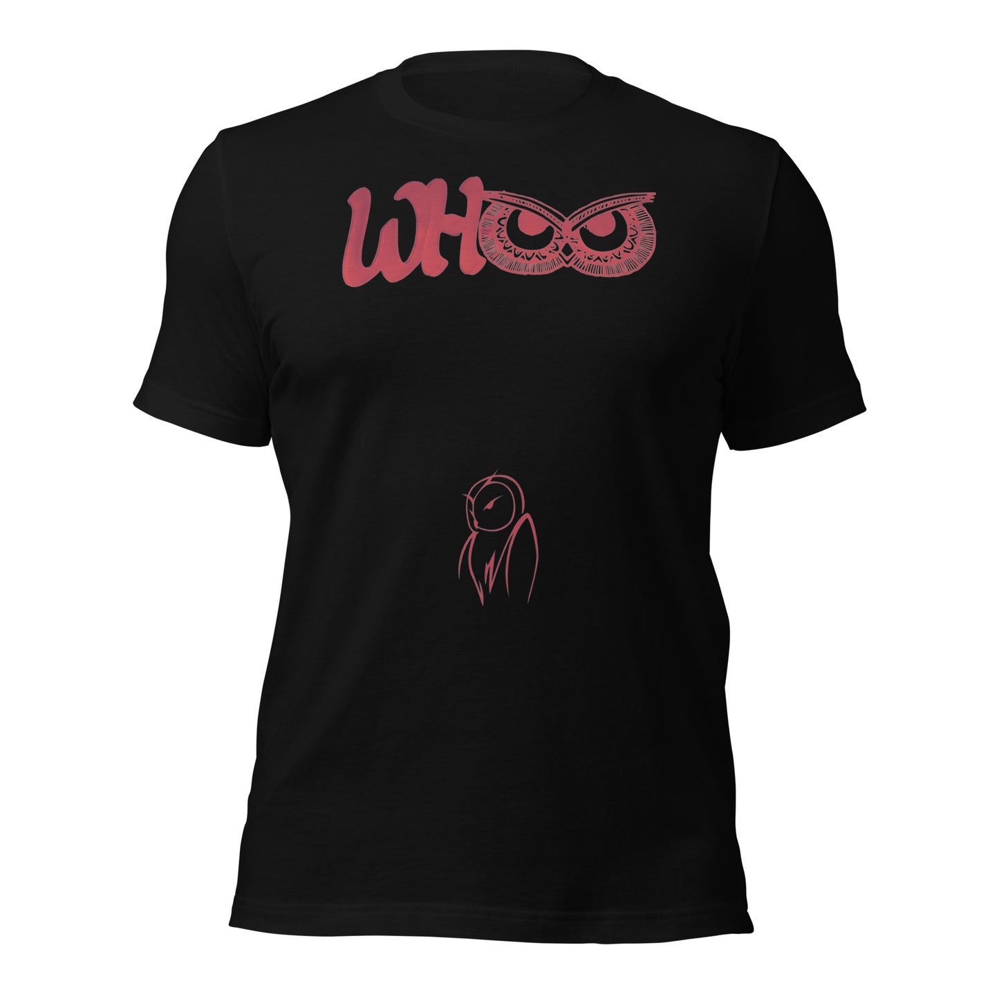 Unisex t-shirt WHoo Red