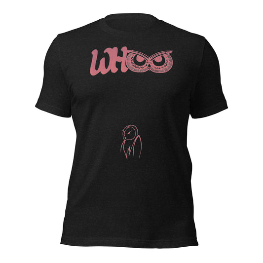 Unisex t-shirt WHoo Red