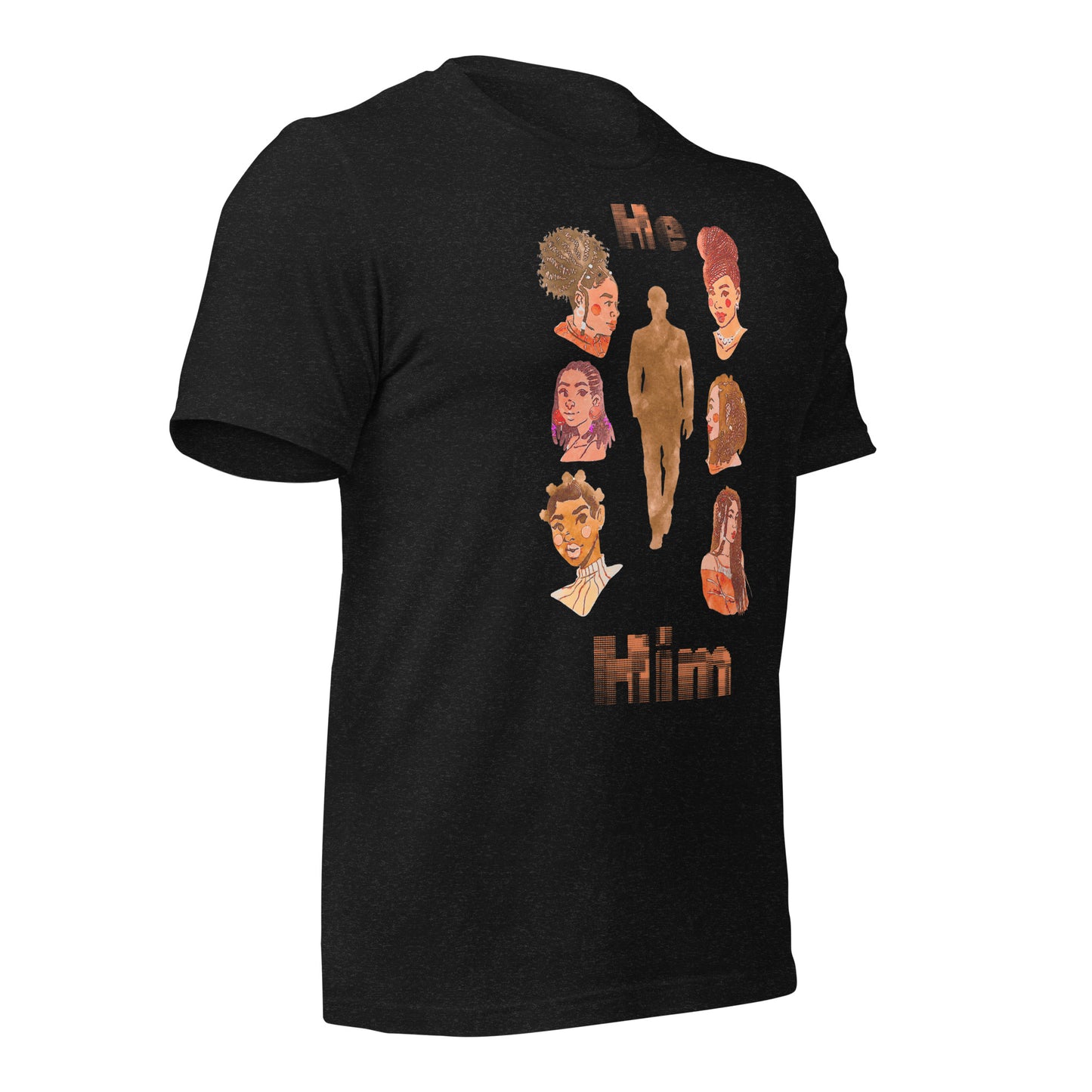 Unisex t-shirt He Him 2