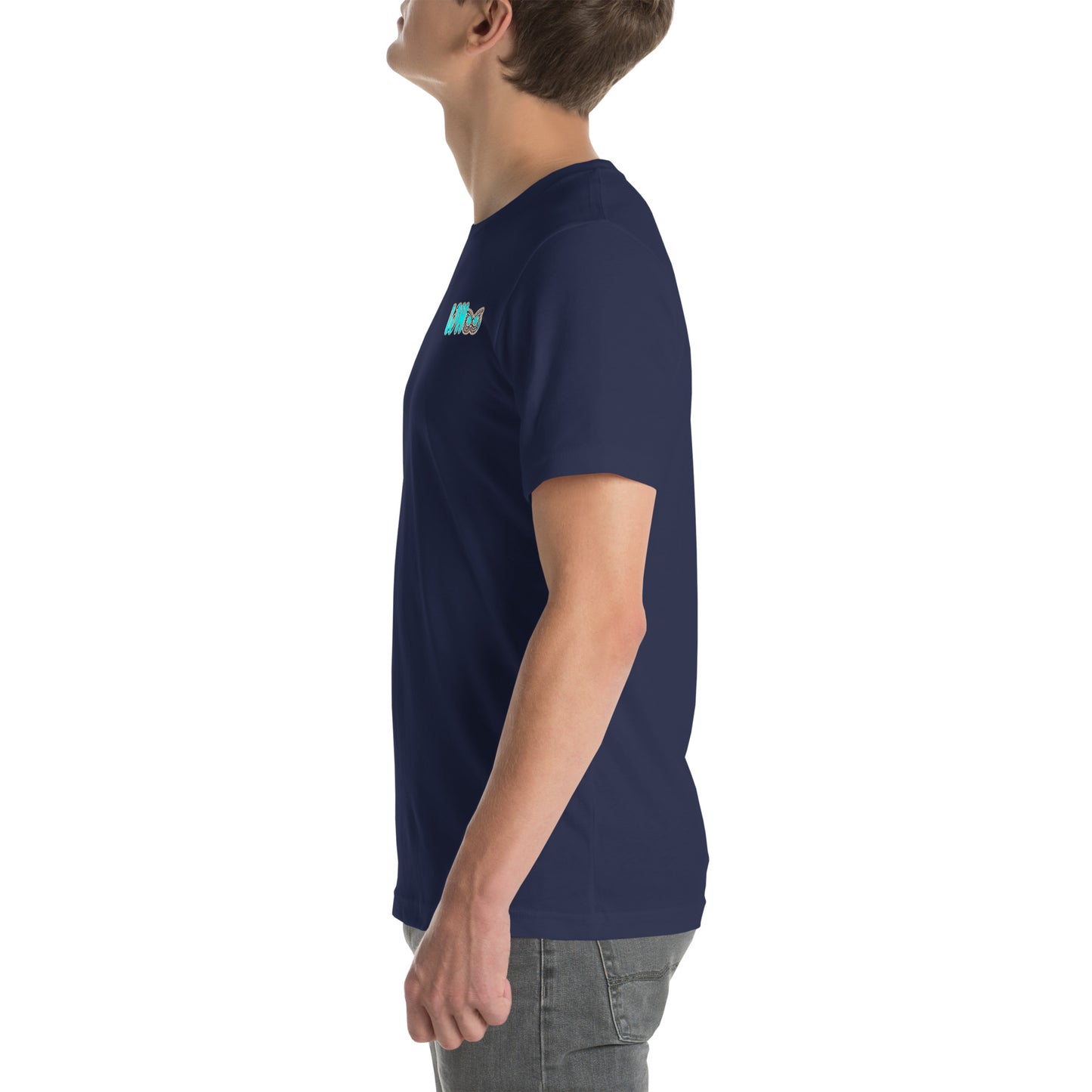 Unisex t-shirt Blue Glow WHoo