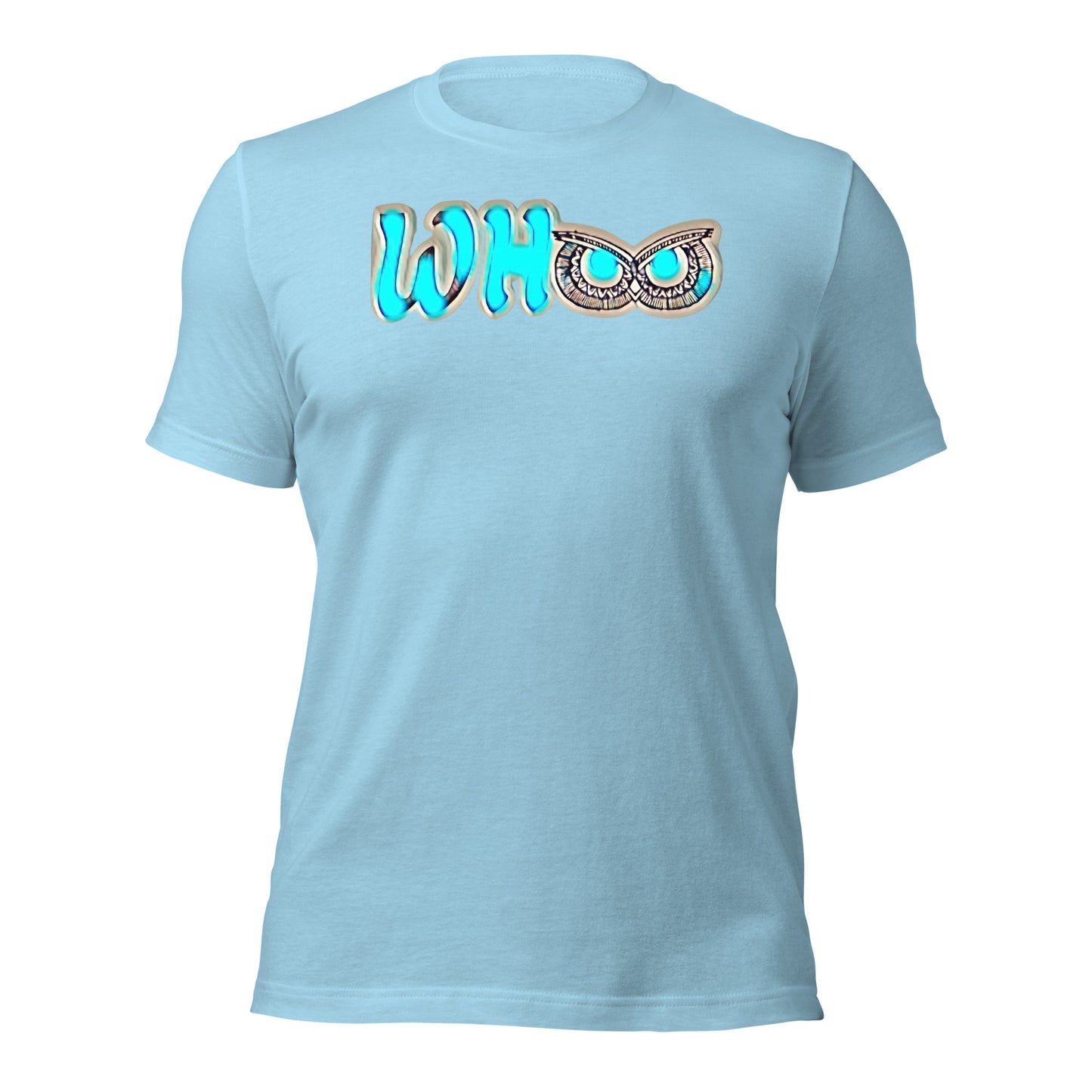 Unisex t-shirt Blue Glow