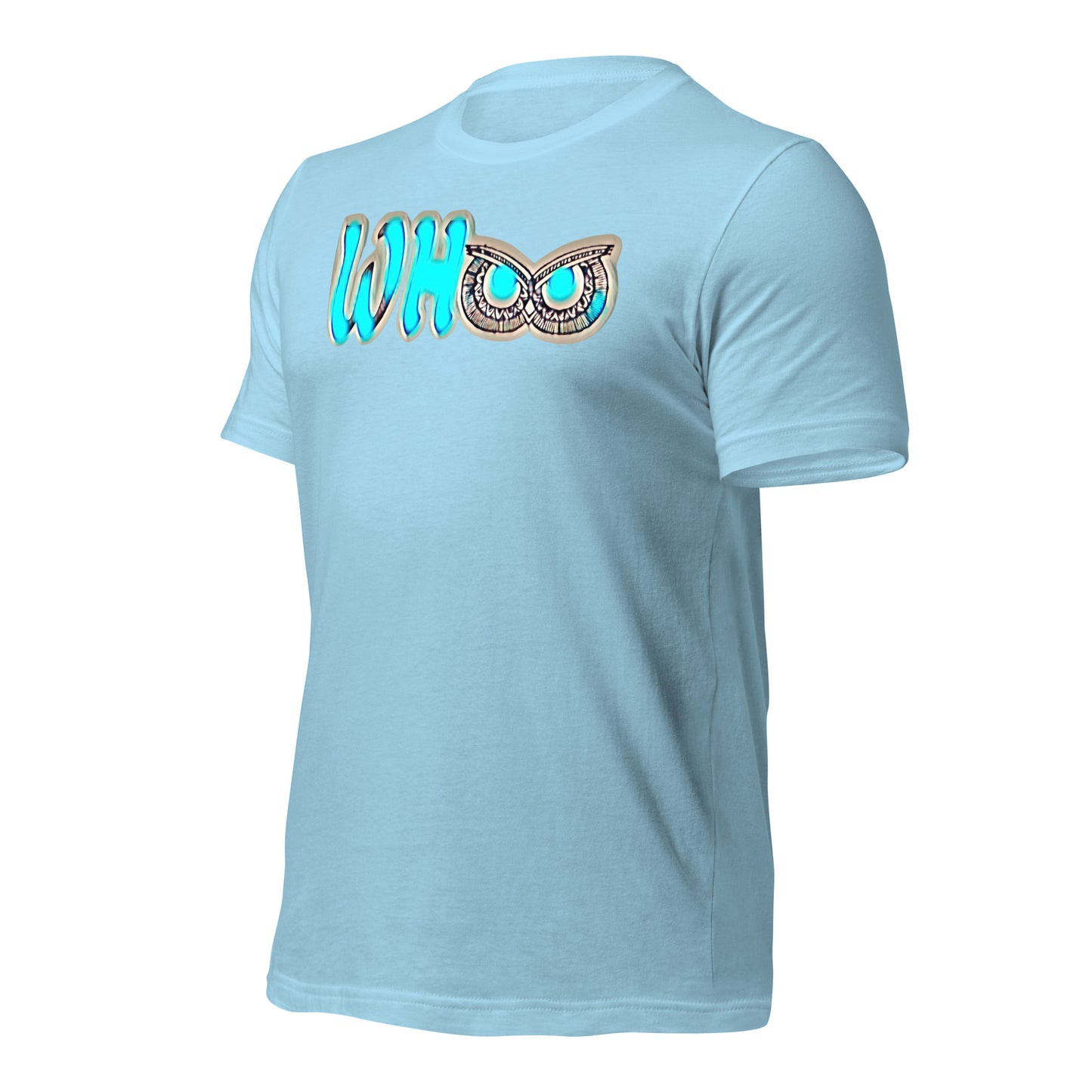 Unisex t-shirt Blue Glow