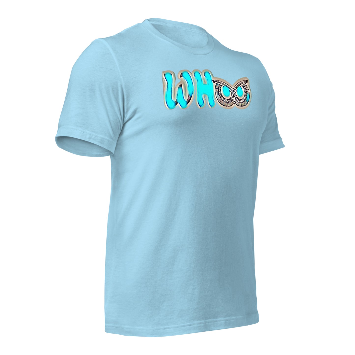 Unisex t-shirt Blue Glow