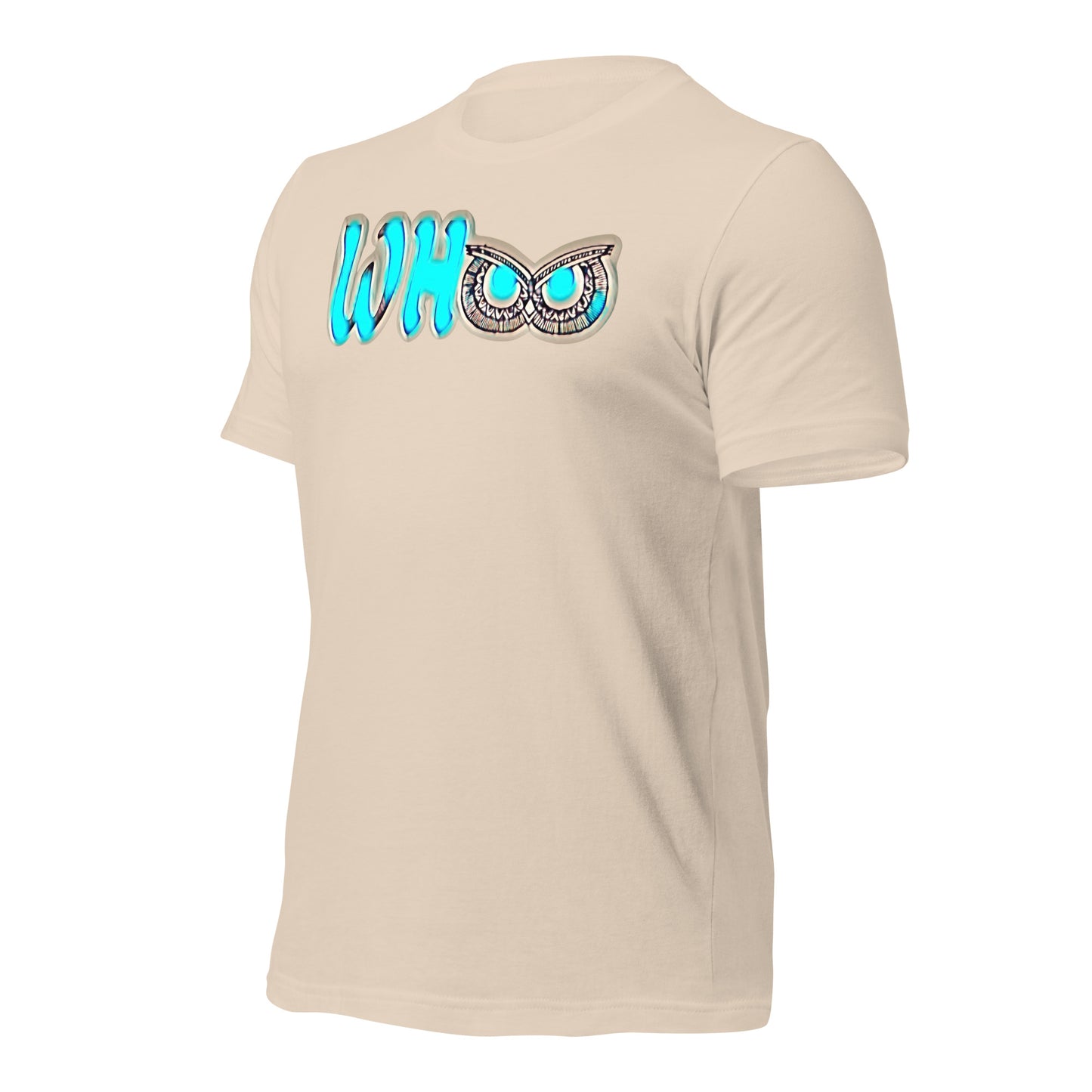 Unisex t-shirt Blue Glow