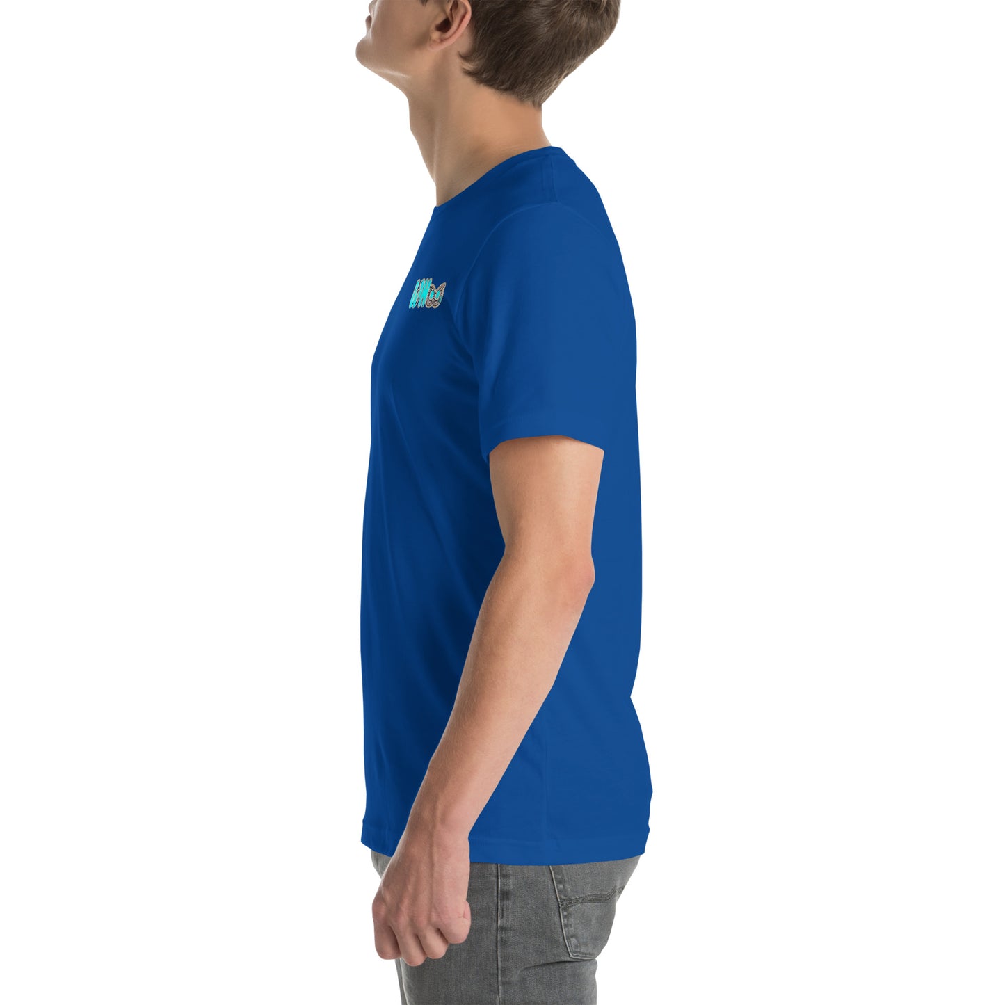 Unisex t-shirt Blue Glow WHoo