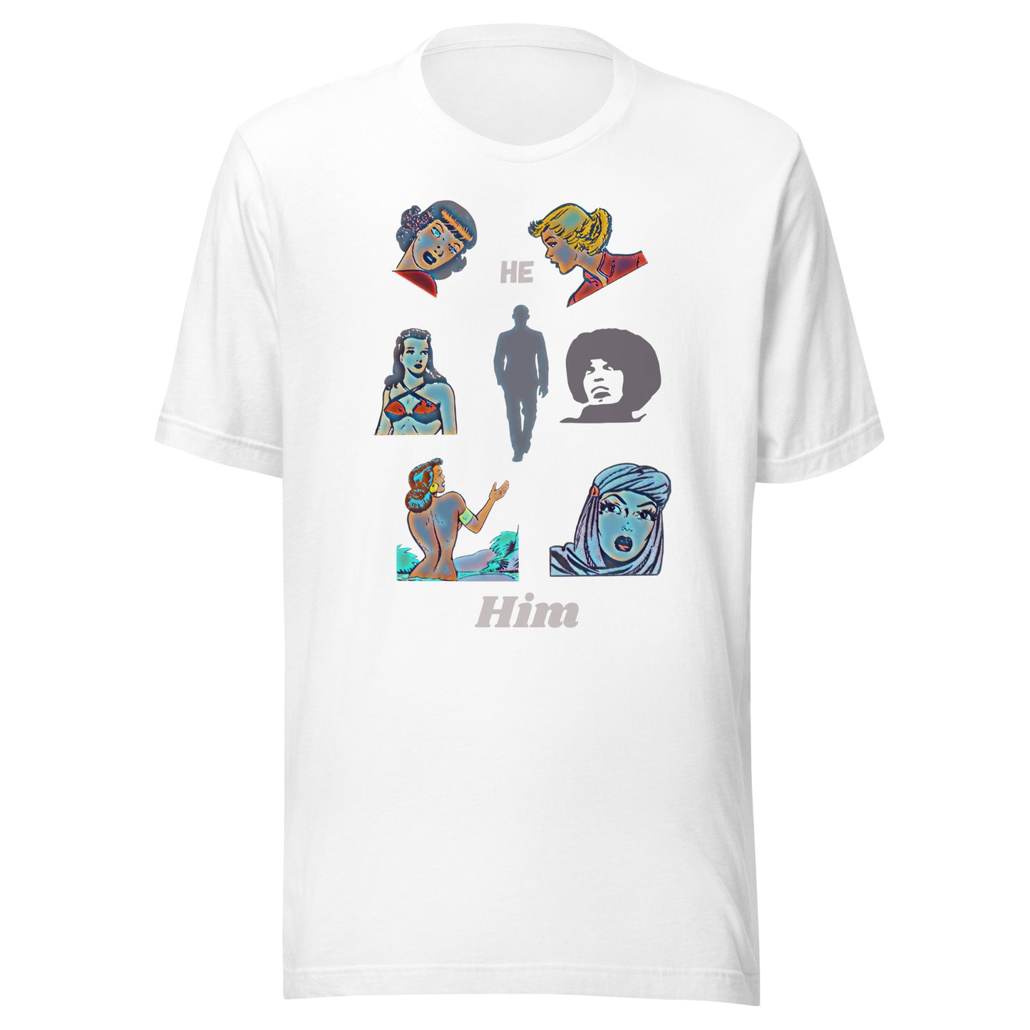 Unisex t-shirt He Him