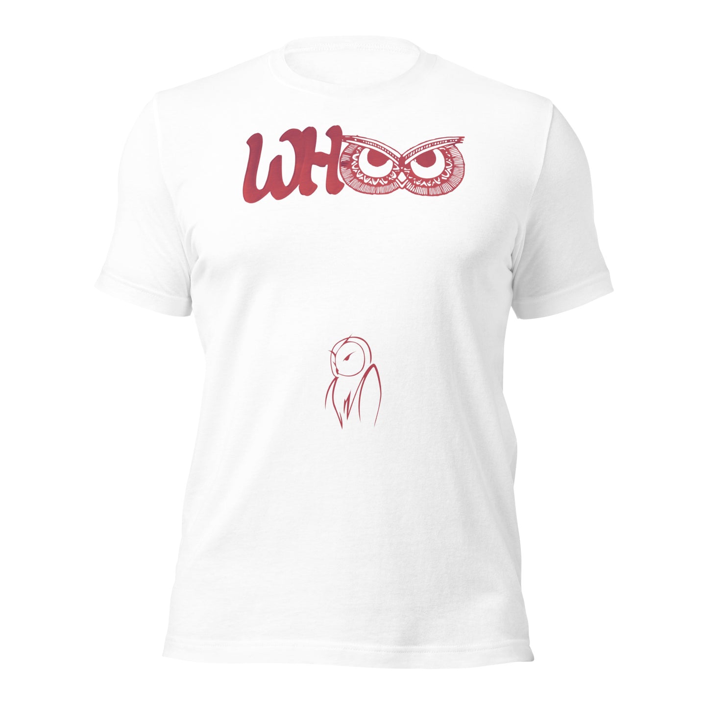 Unisex t-shirt WHoo Red