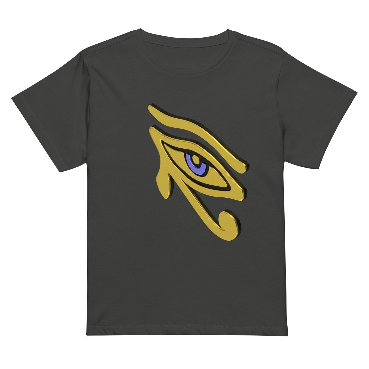 Women’s high-waisted t-shirt eye of horus