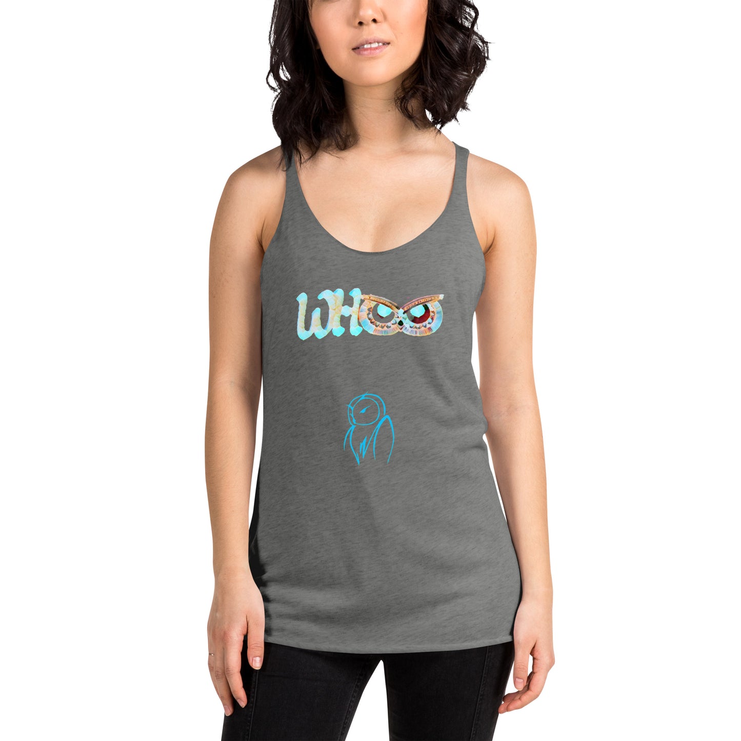 Women's Racerback Tank WHOO island