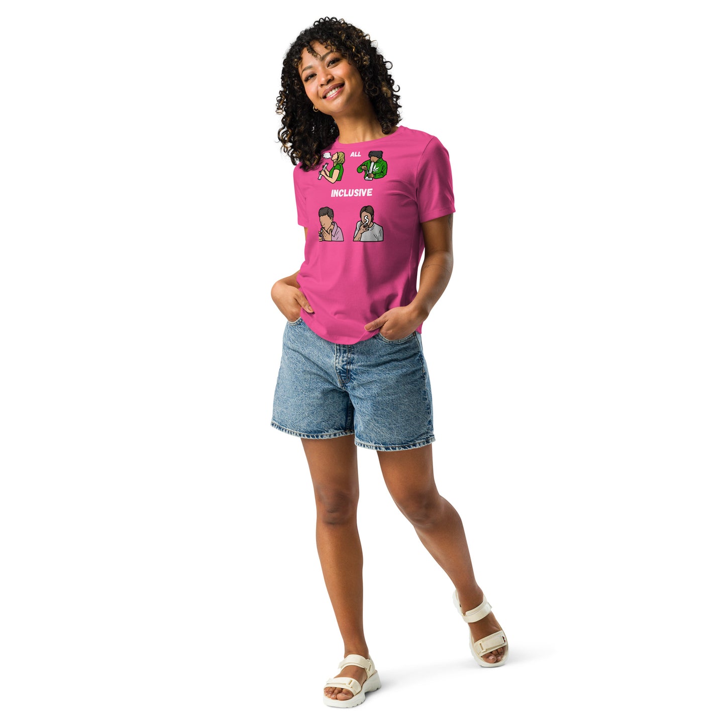 Women's Relaxed T-Shirt all inclusive