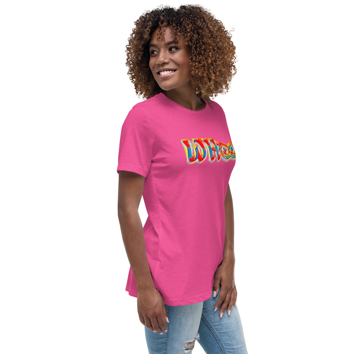 Women's Relaxed T-Shirt WHoo Sherbet