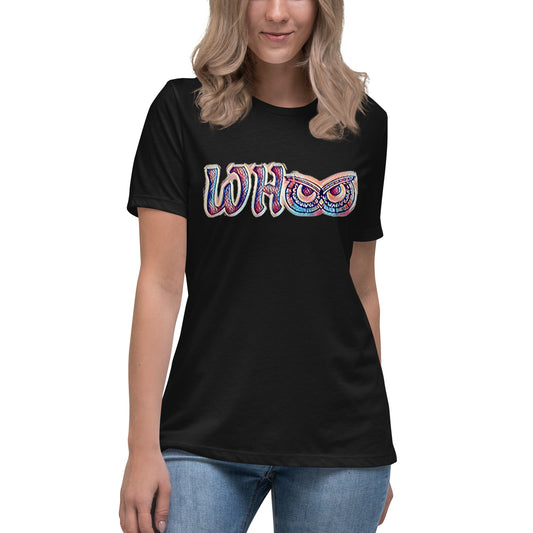 Women's Relaxed T-Shirt WHoo Prism 2