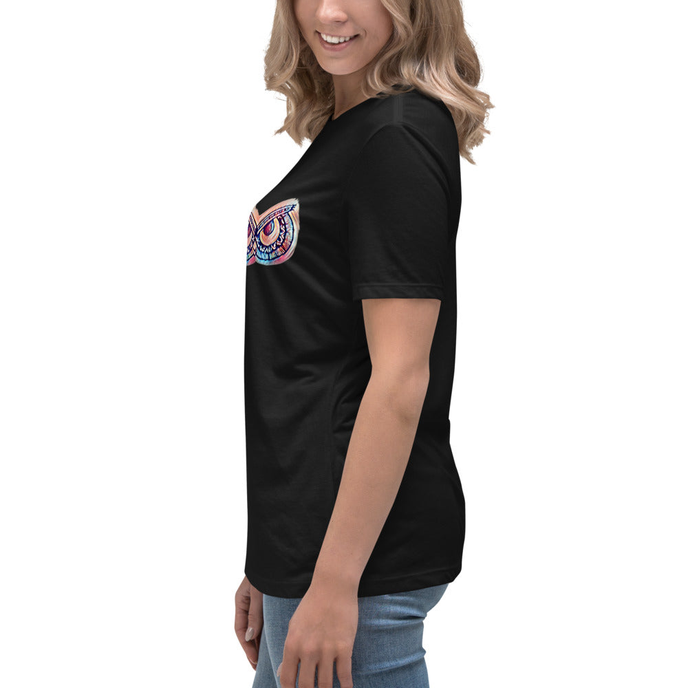 Women's Relaxed T-Shirt WHoo Prism 2