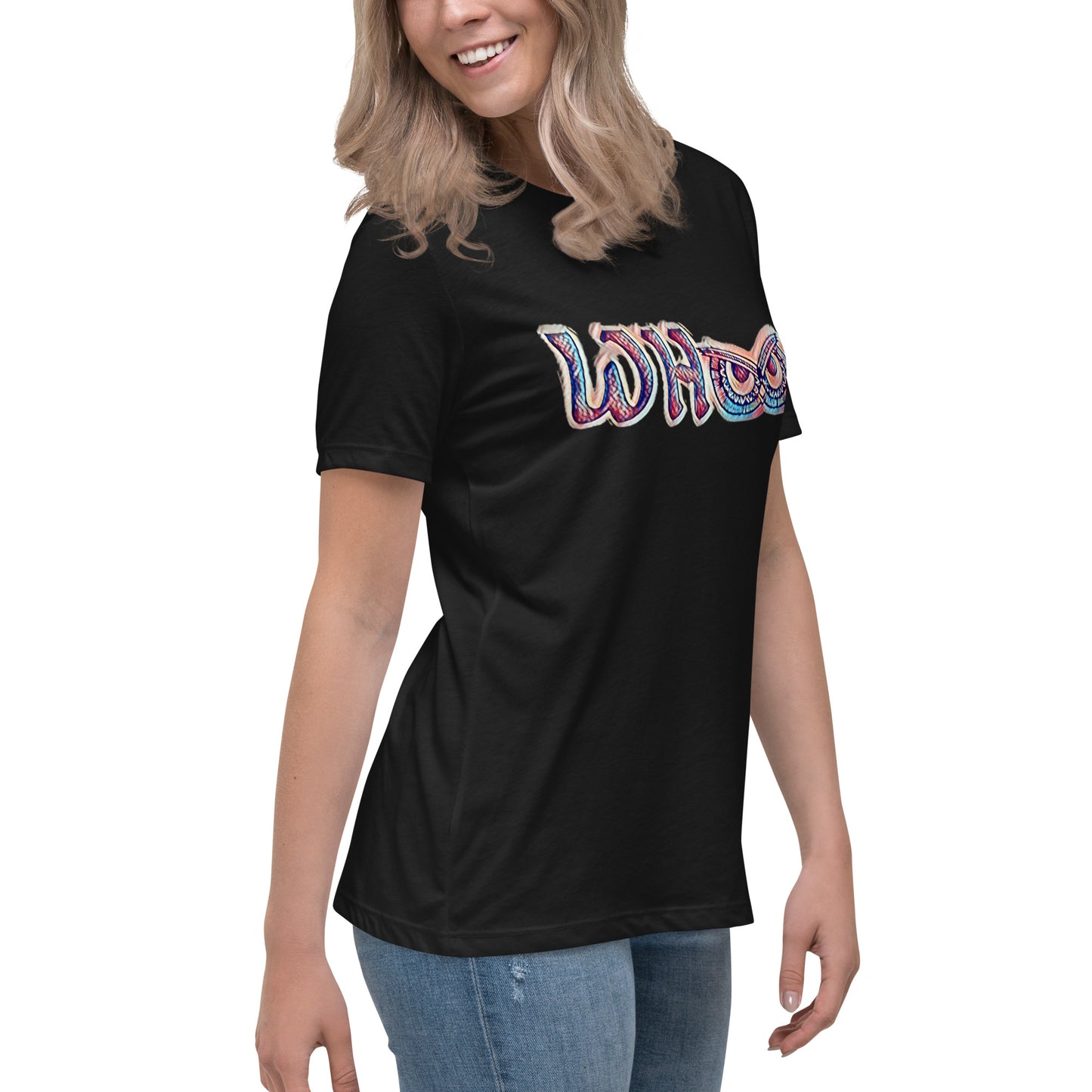 Women's Relaxed T-Shirt WHoo Prism 2