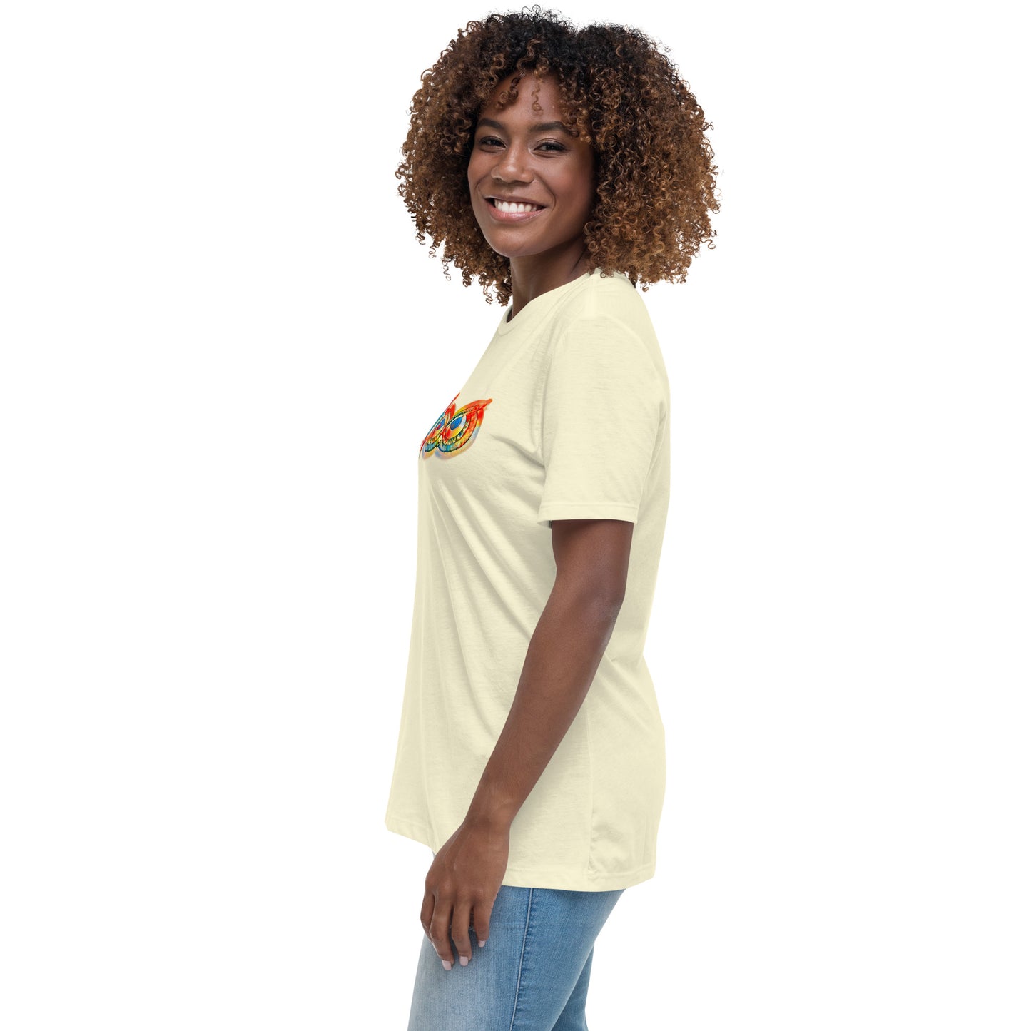 Women's Relaxed T-Shirt WHoo Sherbet