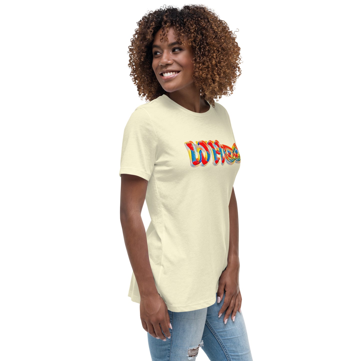 Women's Relaxed T-Shirt WHoo Sherbet