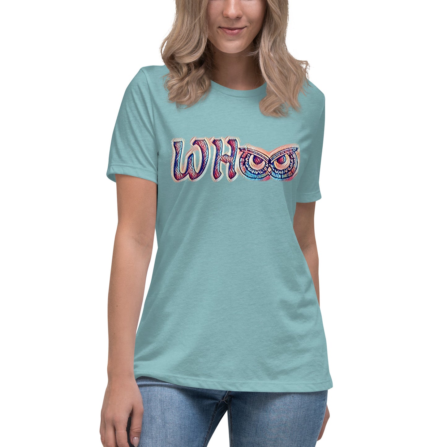 Women's Relaxed T-Shirt WHoo Prism 2