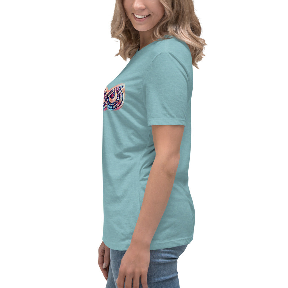 Women's Relaxed T-Shirt WHoo Prism 2