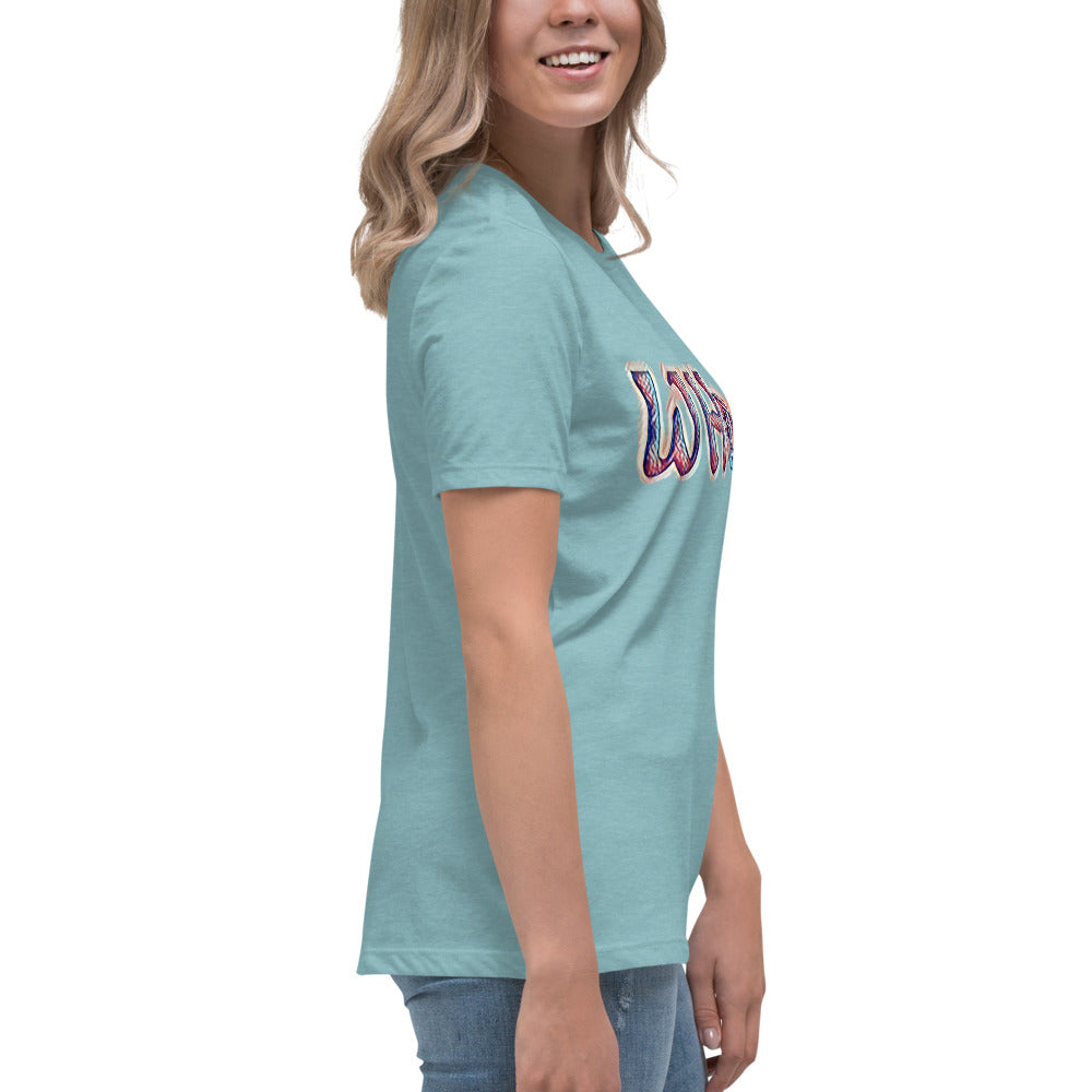 Women's Relaxed T-Shirt WHoo Prism 2