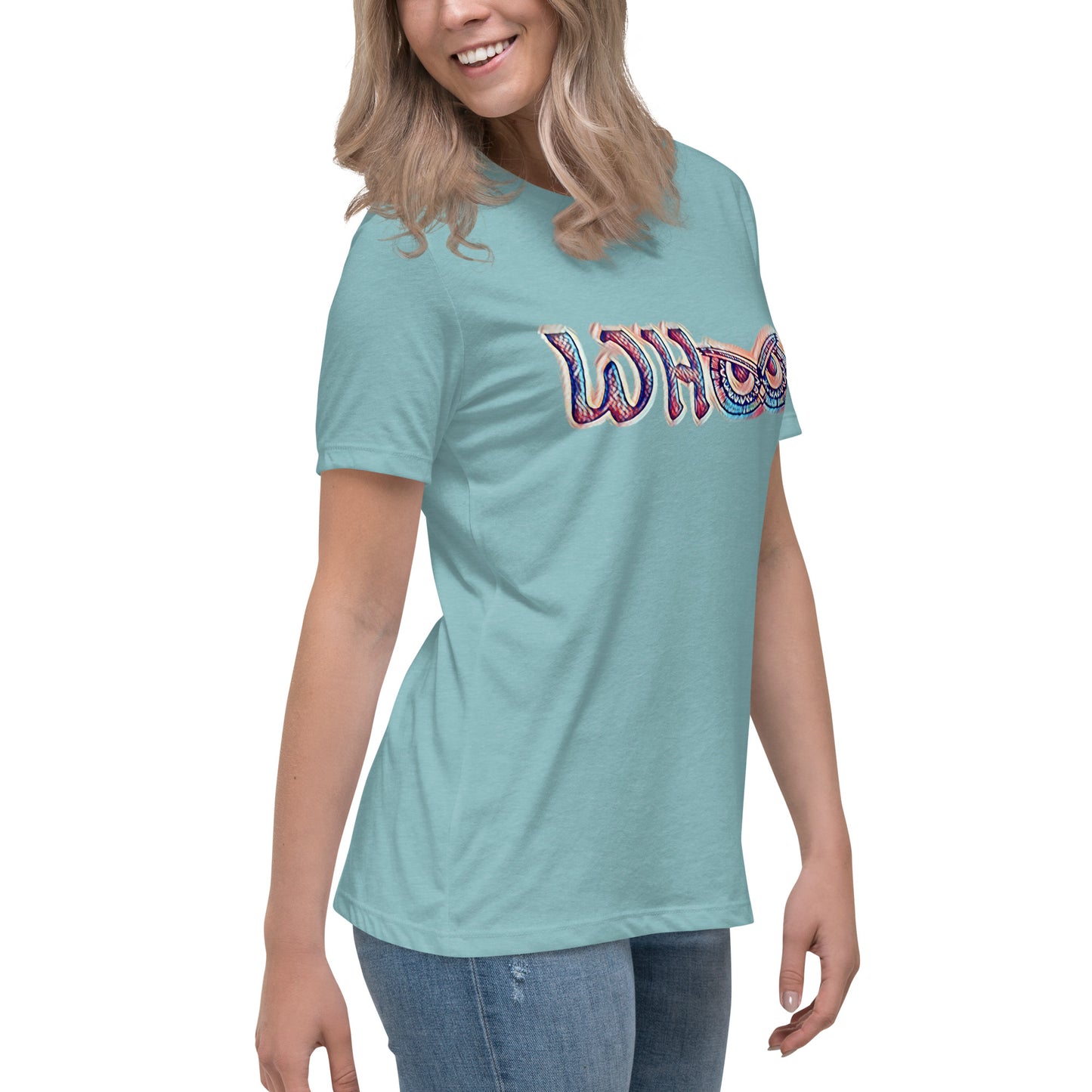 Women's Relaxed T-Shirt WHoo Prism 2