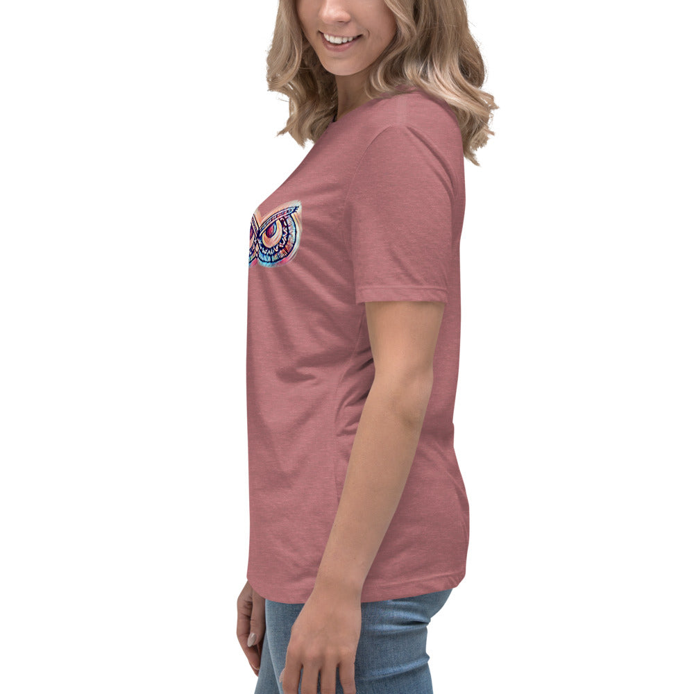 Women's Relaxed T-Shirt WHoo Prism 2